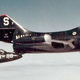 Grumman F9F Panthers over Korea during the Korean War